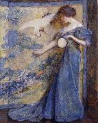 Robert Reid The Mirror oil painting